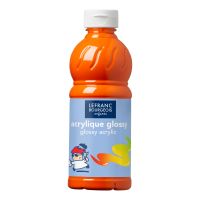 Błyszcząca farba akrylowa Lefranc & Bourgeois 500 ml - Orange